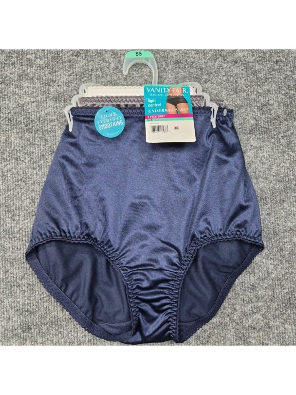 NEW S/5 Vanity Fair Radiant Collection 3 Pairs Of Briefs Undershapers